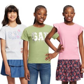 Gap Kids Girls Short Sleeve Tee, 3-Pack