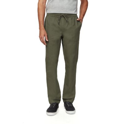 Buffalo Pull On Twill Pant Olive 3Xl:- Olive, 3XL