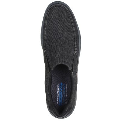 Skechers Air-Cooled Memory Foam Men's Black 10