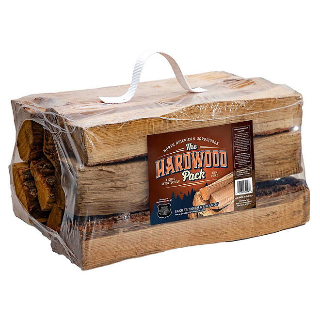 The Hardwood Pack - 0.65-cu ft Kiln-Dried Firewood