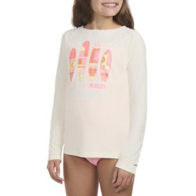 Hurley Girls Long Sleeve UV T-Shirt