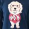 Navy, variant on Mighty Fine Women's Icon Sweater