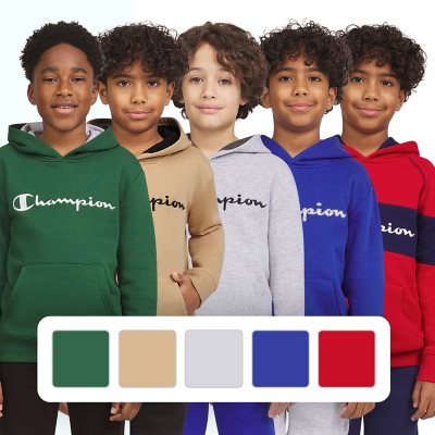 Champion hoodie kids red online