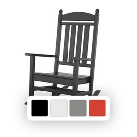 POLYWOOD Gulf Shores Rocking Chair, Choose Color