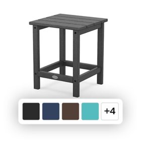 POLYWOOD Gulf Shores 18” Side Table, Assorted Colors