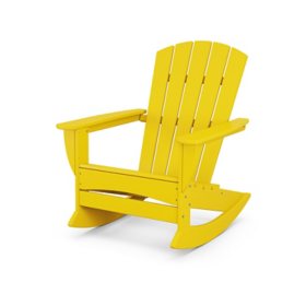 POLYWOOD Gulf Shores Adirondack Rocking Chair, Assorted Colors