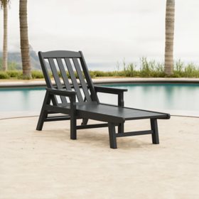 POLYWOOD Gulf Shores Chaise with Arms