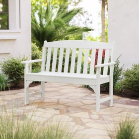 POLYWOOD Gulf Shores 48” Outdoor Bench