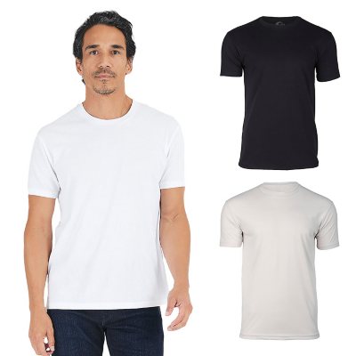True Classic 2-Pack T-Shirts Black / White XXL:- Black / White, XXL