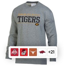 Champion NCAA Men's Fleece Crewneck Sweatshirt