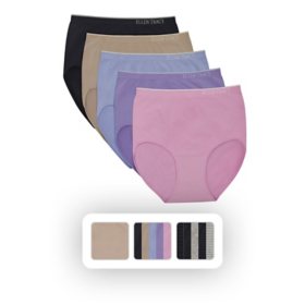 Ellen Tracy Women's 5-Pack Seamless Brief