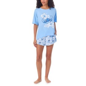 Character 2-Piece Short Sleeve and Short Pajama Set