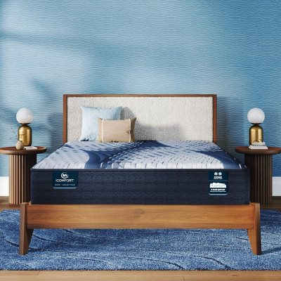 iComfort Aveda 12' Plush Memory Foam Mattress:- Twin XL, +5.5' Boxspring