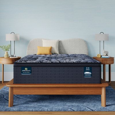 Serta Perfect Sleeper X Lexton Hybrid Medium Pillow Top:- Full, +9' Boxspring