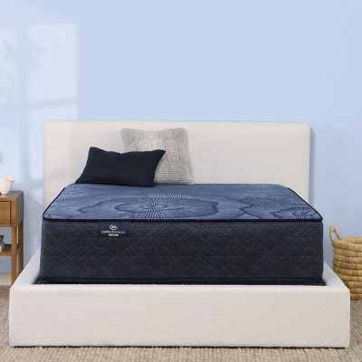 Serta Perfect Sleeper Shorepoint Hybrid Mattress:- California King, +9' Boxspring, Plush