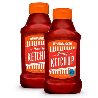 Whataburger Fancy Ketchup, 40 oz., 2 pk. - Sam's Club