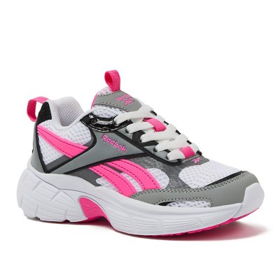 REEBOK GIRLS CHAOS SNEAKER - GRAY/SILVER/MAUVE 13:- 13K, Grey/Mauve - Online Only