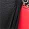 Black, variant on Steve Madden Logo Blibby Embossed Crossbody with Charms