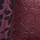 Cherry Lacquer Debossed Roses / Tonal Scarf, variant on Betsey Johnson Xomarine Shoulder Bag With Scarf