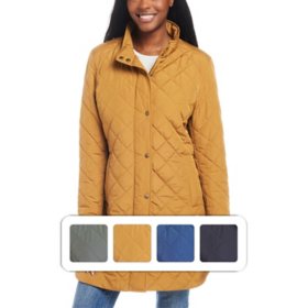 WP WEATHERPROOF Women's Long Quilted Jacket