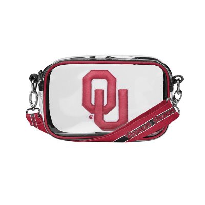 Oklahoma Sooners Clear Crossbody Bag