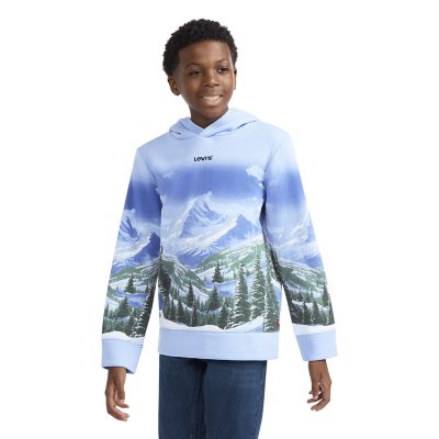 Levi'S Boys Hoodie Mountains M 8:- Mountains, M 8