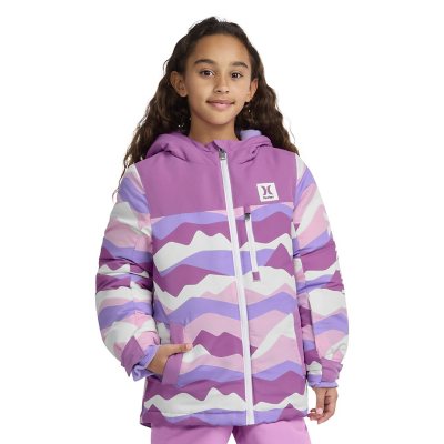 Hurley Girls Snow Jacket PinkS (6/6X):- S (6/6X), Pink