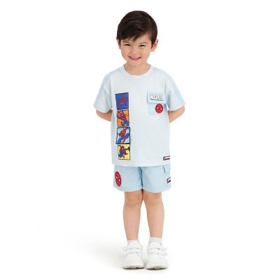 Character Boys 2 Pc Short Set Spiderman 2T:- Spiderman, 2T