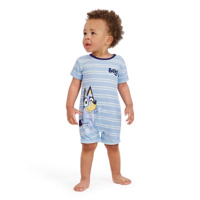 Character 2Pk Romper Bluey 6M:- Bluey - Online Only, 6M