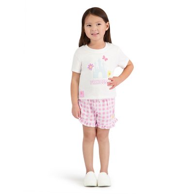 Character Girls 2Pc Short Set Princess 2T:- Princess, 2T