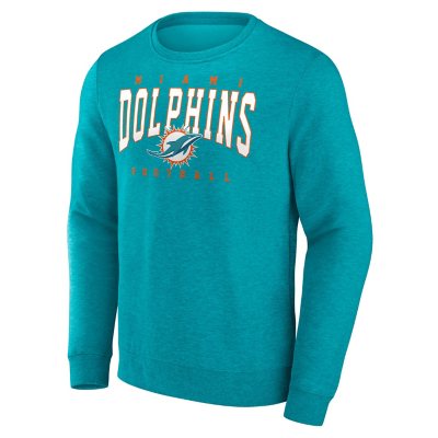 【US限定】Mitchell&Ness Miami Dolphins Crewneck Sweat Teal Miami Dolphins Mitchell & Ness All Over Print Crew