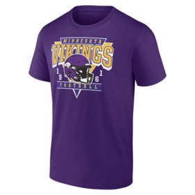 Minnesota Vikings Adult Crewneck T-Shirt