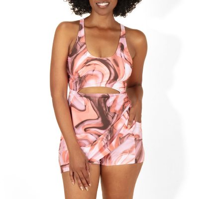 Outdoor Voices Women's Swim Dress Pink XS:- Pink - Online Only, XS