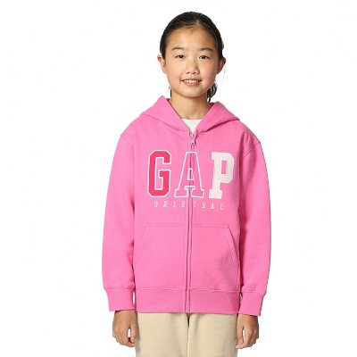 GAP KIDS FLEECE JACKET Pink L 10/12:- Pink, L 10/12
