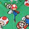Mario Brothers, variant on Character Boys French Terry Jacket