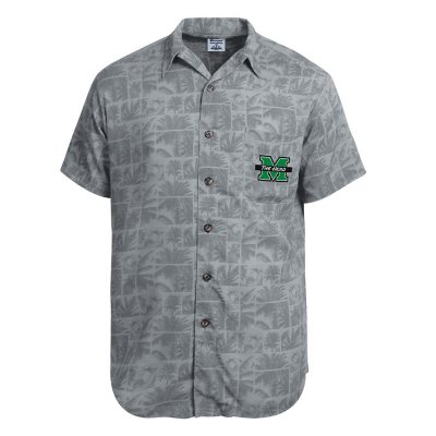 Marshall BisonsNCAA Hawaiian ShirtL:- Marshall Bisons, L