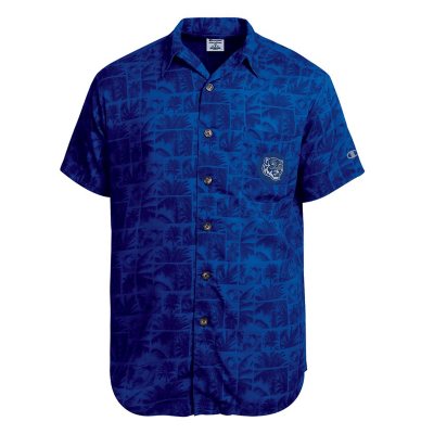 Memphis TigersNCAA Hawaiian ShirtXXL:- Memphis Tigers, XXL