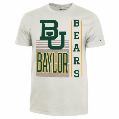 NCAA Adult Short Sleeve TeeBaylor BearsXL:- Cream, XL