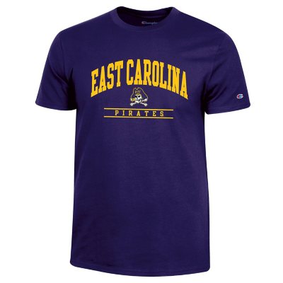NCAA Adult Short Sleeve TeeEast Carolina PiratesXXL:- Purple, XXL