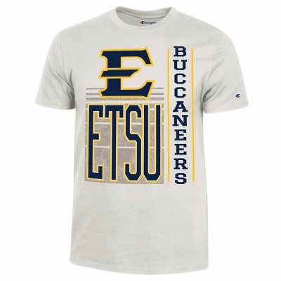 NCAA Adult Short Sleeve TeeEast Tennessee State BuccaneersXL:- Cream, XL
