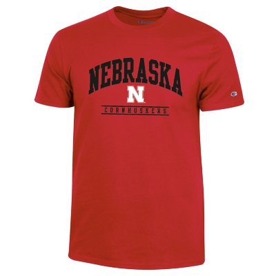 NCAA Adult Short Sleeve TeeNebraska CornhuskersL:- Red, L