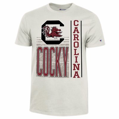 NCAA Adult Short Sleeve TeeSouth Carolina GamecocksL:- Cream, L