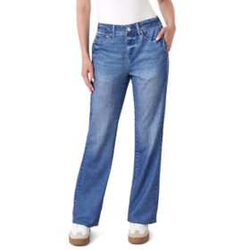 Seven7 Women's Denim-Look Sweatpants