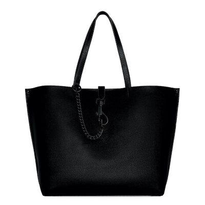 Rebecca Minkoff Megan Large Tote Bag- Black:- Black