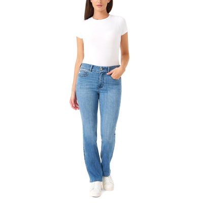 SEVEN7 TUMMYLESS BOOTCUT JEAN - MEDIUM WASH 24W:- 24W, Medium Wash