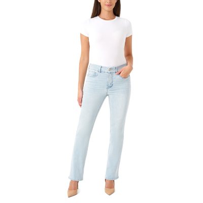 SEVEN7 TUMMYLESS BOOTCUT JEAN - LIGHT WASH 22W:- 22W, Light Wash