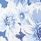 Blue Floral - Online Only, variant on Edited by Hunter McGrady Women's Mini Skirt
