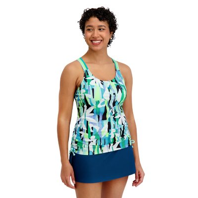 Zeroxposur Women's Fashion Tankini Set Green S:- Green - Online Only, S