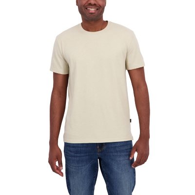 Lucky Brand Men's Short Sleeve Jersey T-Shirt Taupe XS:- Taupe, XS