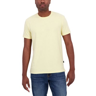 Lucky Brand Men's Short Sleeve Jersey T-Shirt Yellow XS:- Yellow, XS